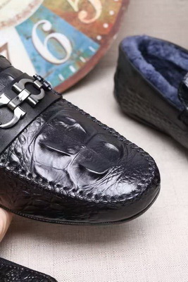 Salvatore Ferragamo Business Casual Men Shoes--154